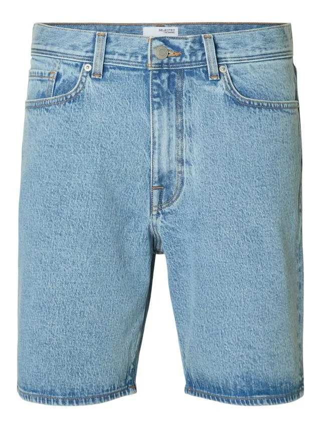 Billede nr 1. for SLHREG ALEX LIGHT BLUE DENIM SHORTS - LIGHT BLUE DENI