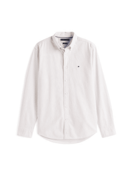 HERITAGE OXFORD STRIPE RF SHIRT - sand