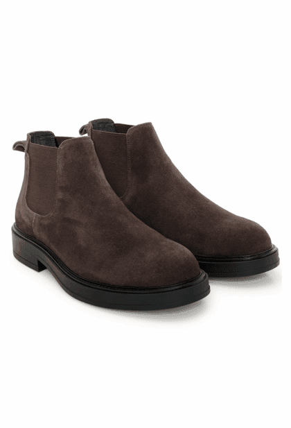 MAStew Suede Boots- brown