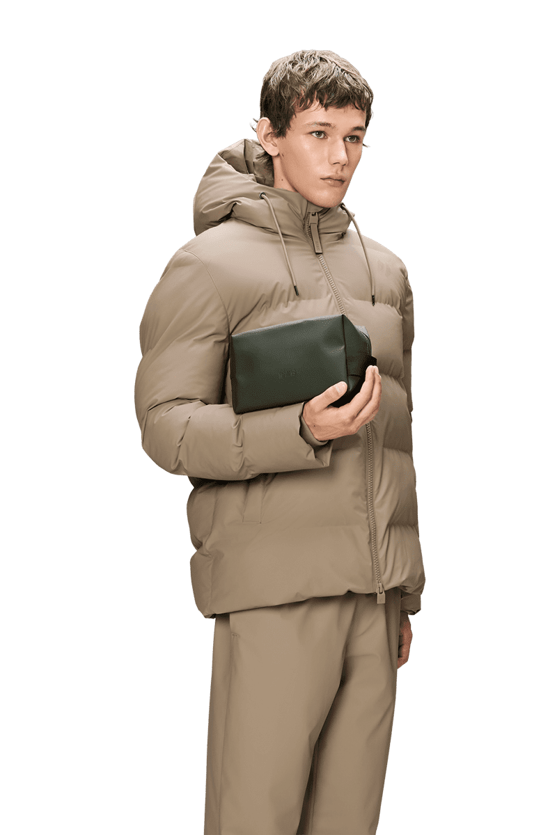 Wash Bag Small W3 - green - Billede 3