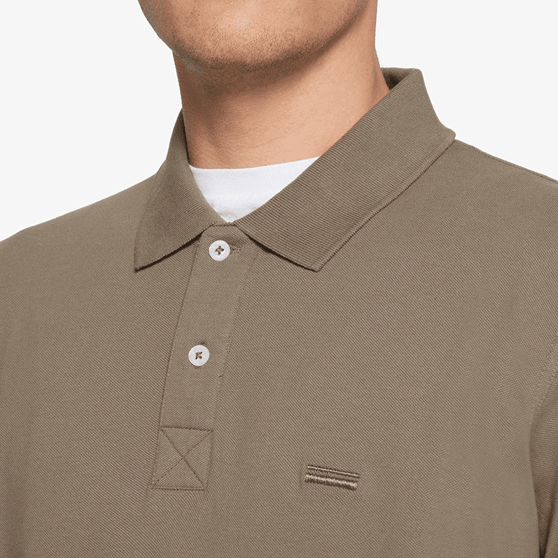 NeilSi LS Polo - sand - Billede 2