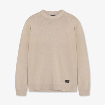 UtahSi Chunk Knit + - sand