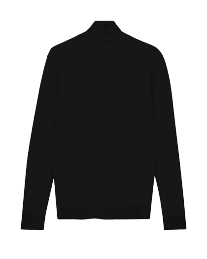 MMGAdam Soft Roll Neck Knit - black