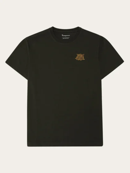 Chest Embroidery T-Shirt - green