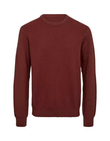 O-neck knit regular fit - cobber