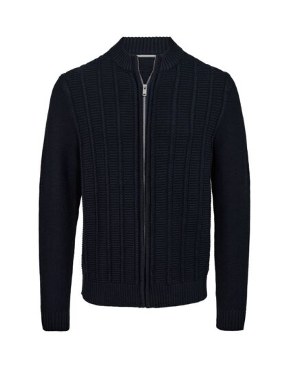 Mens cardigan regular fit - navy