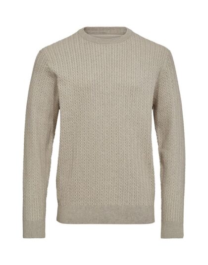 Mens knit modern fit - sand