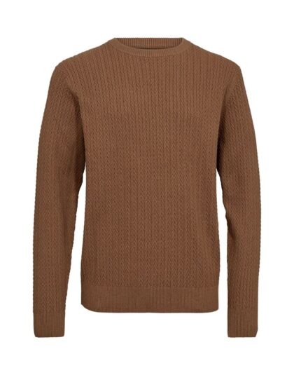Mens knit modern fit - camel