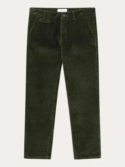 Organic Cotton Chuck Corduroy Pants - green