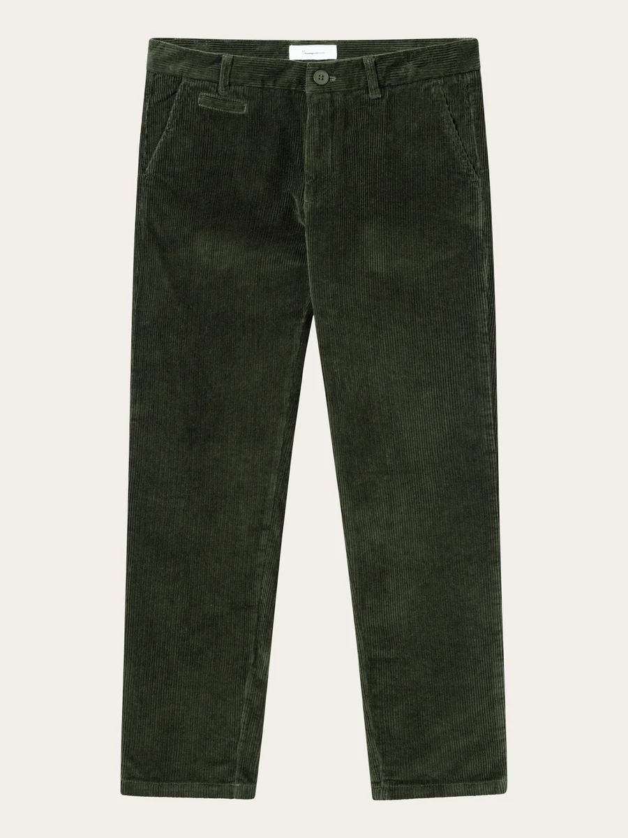 Organic Cotton Chuck Corduroy Pants - green