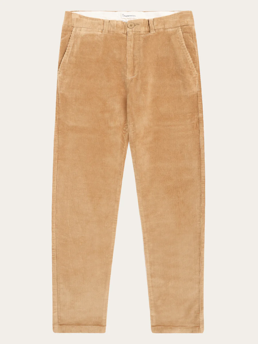 Organic Cotton Chuck Corduroy Pants - brown
