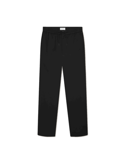Como Tapered Drawstring Pants - black