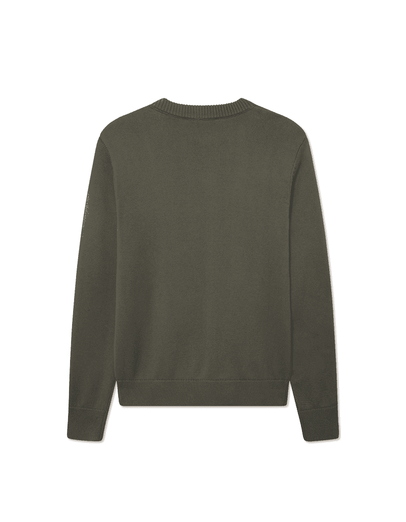 Gary Patch Crewneck Knit - green - Billede 2