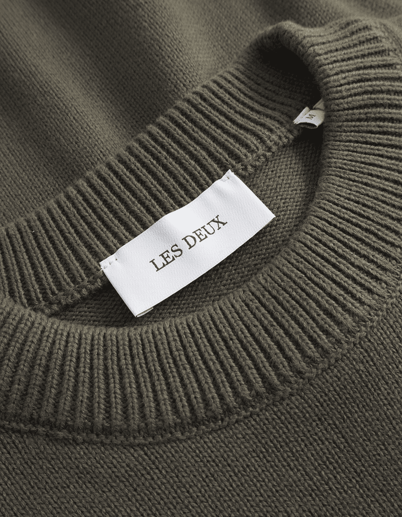 Gary Patch Crewneck Knit - green - Billede 3