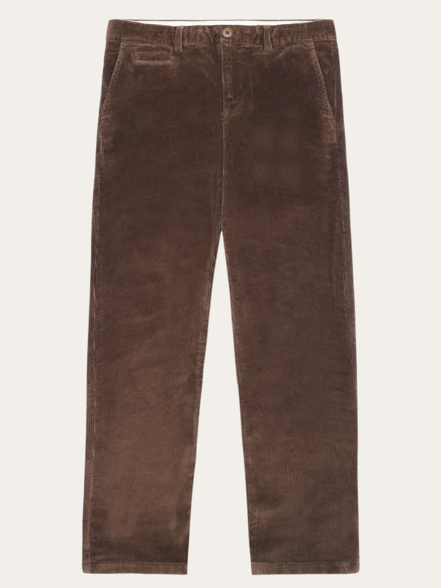Organic Cotton Chuck Corduroy Pants - brown