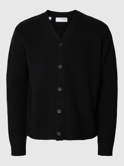 SLHTRAY MERINO BRUSHED - black