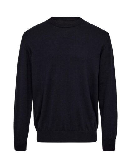 Merino o-neck modern fit - navy